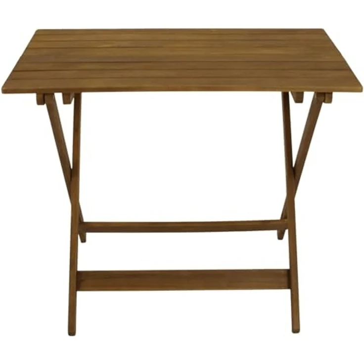 DEGAMO Gartentisch BAHIA 90x60cm, Akazie geölt, klappbar – Bild 3