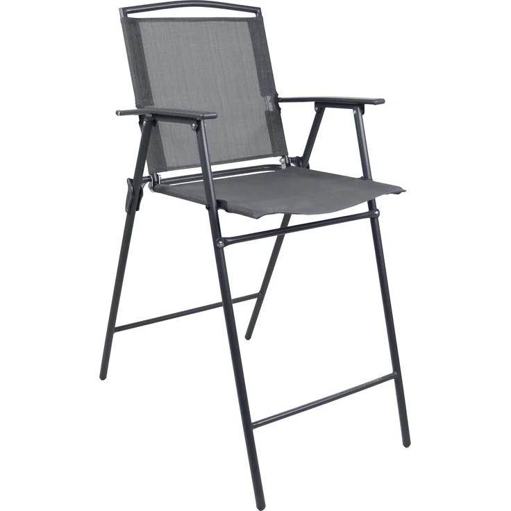 VCM Gartenmöbel-Set Garlos 920272 Anthrazit H. 108 x B. 70 x T. 70 cm – Bild 2