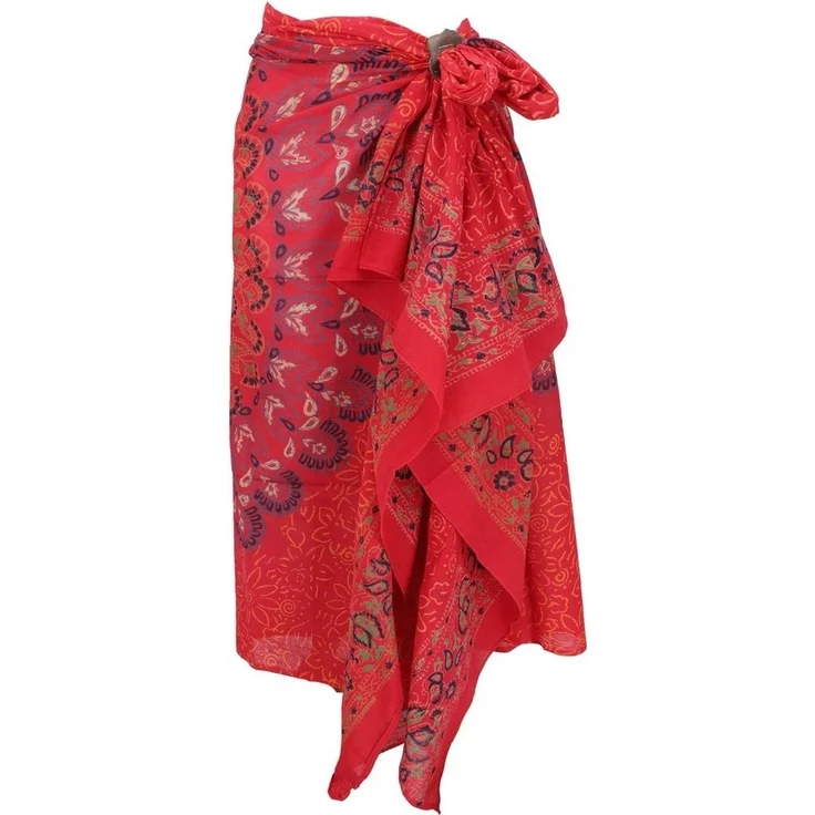 Guru-Shop Sarong Leichter Mandala Pareo, Sarong, handbedrucktes.. – Bild 1