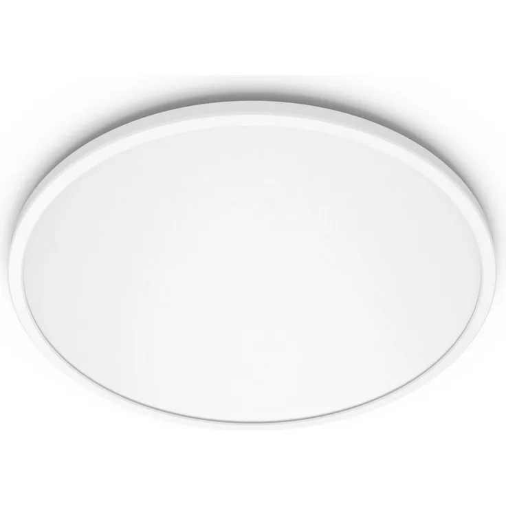 Philips Superslim CL550 Ceiling lamp Ø300 mm LED 18W 2700K SceneSwitch IP20, White