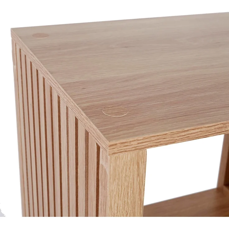 HOME DECO FACTORY - HD0242 – Modularer Ordner, 3 Fächer, 38,5 x 99 x 32 cm, Braun – Bild 8