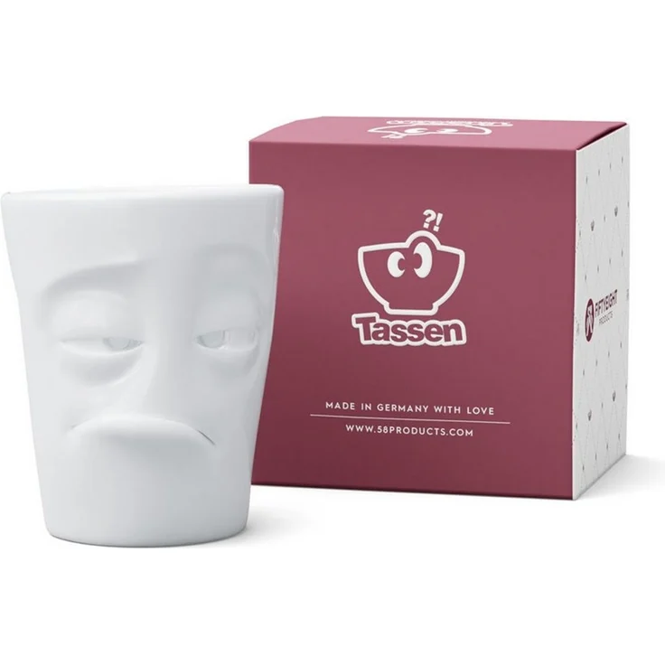TV Tasse Kaffeebecher 88 Henkelbecher Verpennt weiß – Bild 2