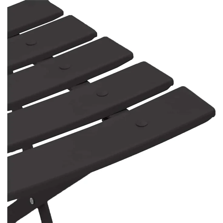 vidaXL Gartenklappstuhl 2 pcs Anthrazit 42 x 46 x 82cm Metall 42002960 – Bild 9