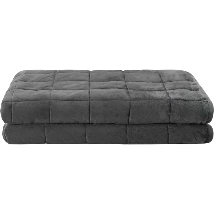 vidaXL Gewichtsdecke Anthrazit 200 x 220 cm 9 kg 100% Baumwolle 205T 3442983 – Bild 3