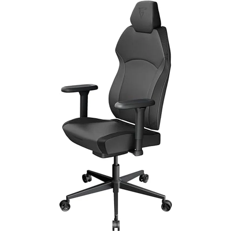 TX3 ThunderX3 SOLO 360, Ergonomischer Gaming-Stuhl mit 3D Armlehnen und SYNC4-Mechanik, schwarz – Bild 1