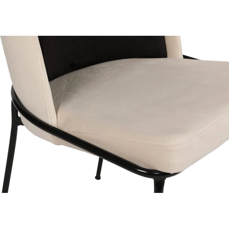 Skye Decor 'Dore 145 V4' Stuhlset (4-teilig), Schwarz / Creme, 54 x 86 x 55 cm – Bild 8