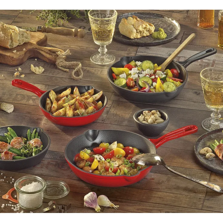 Brat- und Servierpfanne, 20 cm schwarz