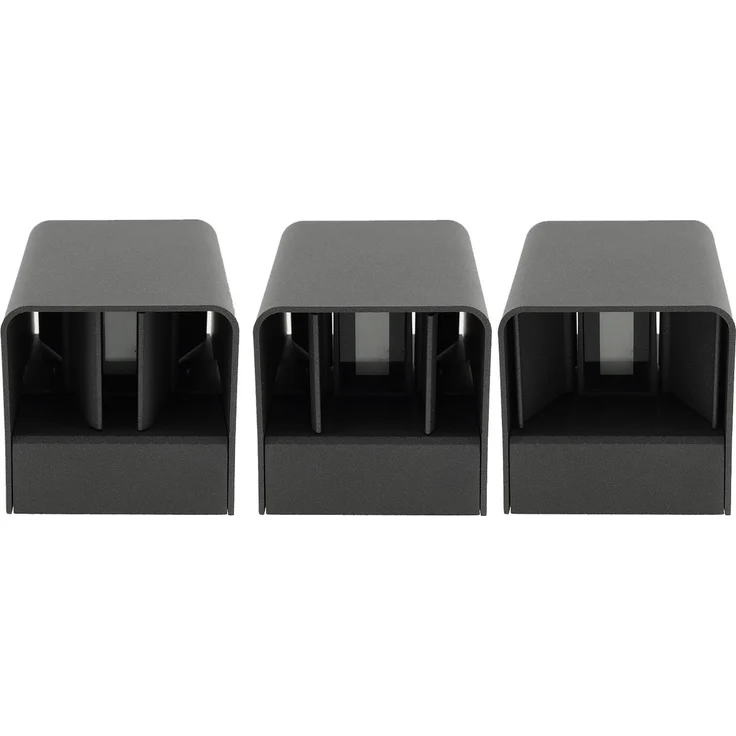 LED Wandleuchte "Fachada"IP54, 2x3,5W, 3000K, warmweiß – Bild 7