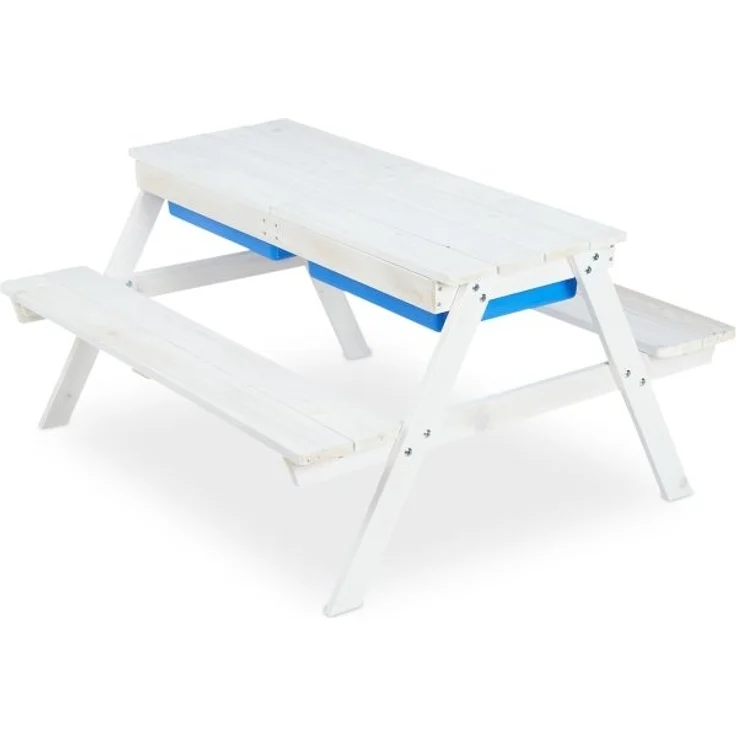 Weiße Kindersitzgruppe Holz 10038636 – Bild 9