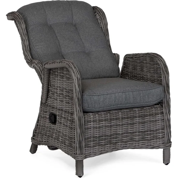 osoltus Sandy Stone Outdoor Ohrensessel verstellbar Anthrazit