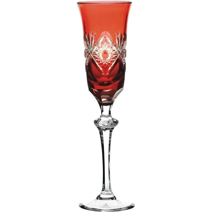 Sektglas Kristall Santra rubin (26,2 cm)