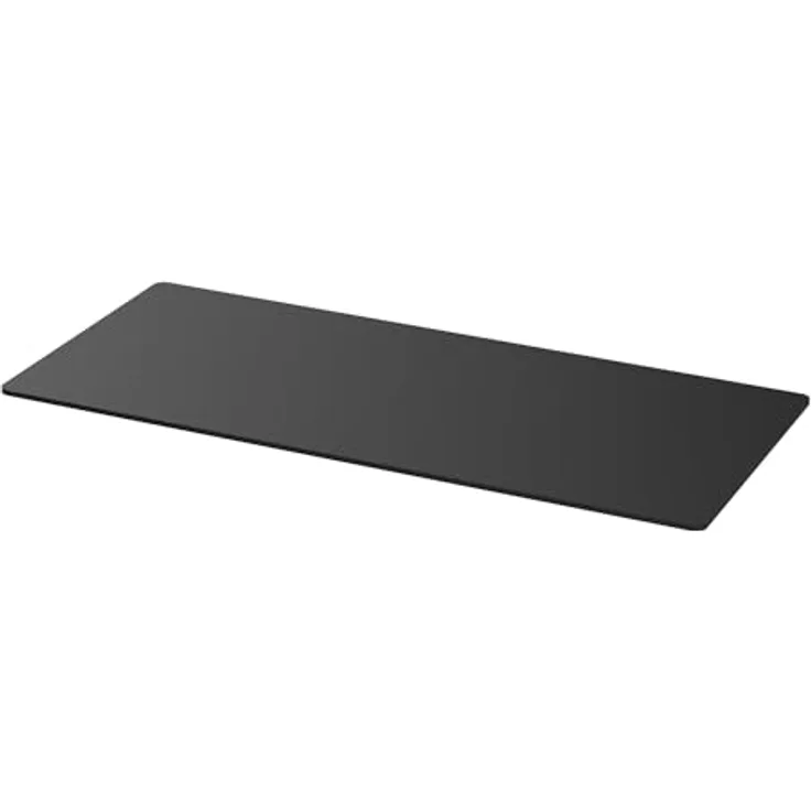 pro.tec Tischplatte, Schwarz, Holzwerkstoff, 80x1.5x180 cm, Rechteckig für DIY-Schreibtische