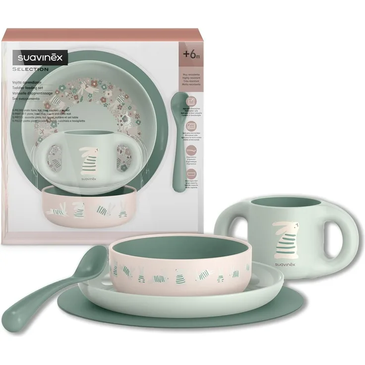 Suavinex 8426420005593 Blau Weiß 6 Monat( e) 1 Stück(e)