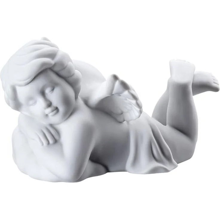 Rosenthal Selection Engel Träumend Mittel Weiss Matt
