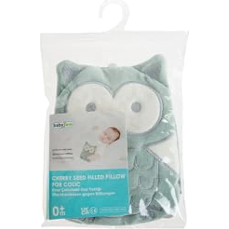 Babyjem Eule Kirschkernkissen Wärmekissen für Babys, Grün – Bild 5
