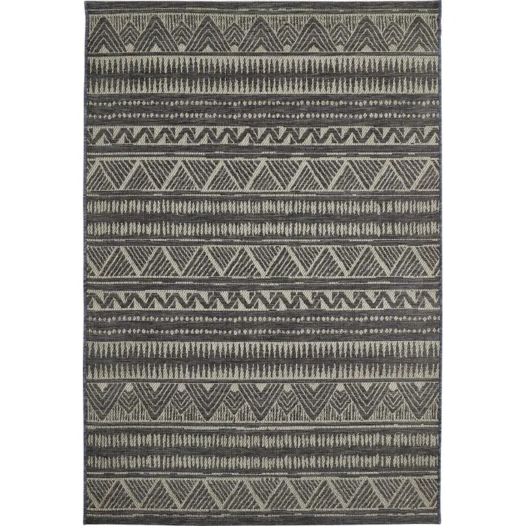 Outdoorteppich Rio beige-grau, 160 x 230 cm
