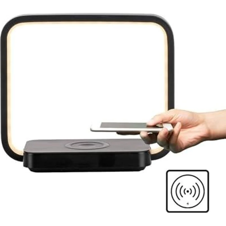 JUST LIGHT Tischleuchte OMARI, Dimmfunktion, LED fest integriert, Warmweiß, LED, dimmbar über Touchdimmer – Bild 3
