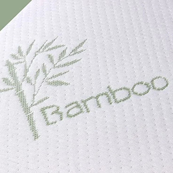 yourGEAR Visko-Kissen yourGEAR Bamboo Memory Foam Kissen - Kopfkissen 60x35x11,5 cm mit Visco-Vollschaum & allergikerfreundlichem Bezug – Bild 5