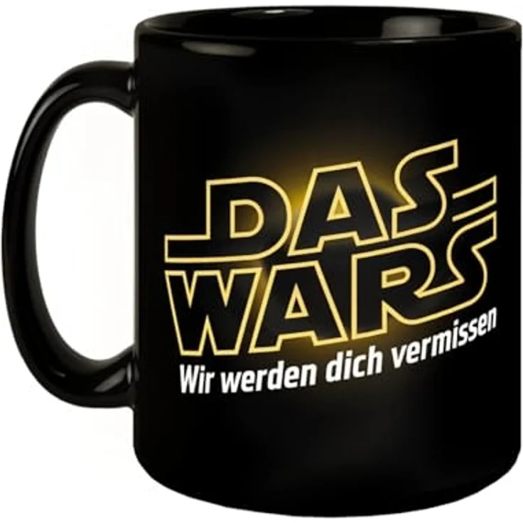 speecheese Tasse DAS WARS - Wir werden dich vermissen Kaffeebecher – Bild 2
