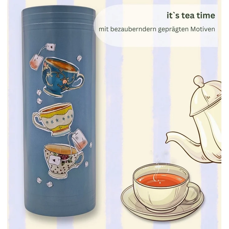 MediMuc Keksdose Große Buchdose Tea Book – Bild 3