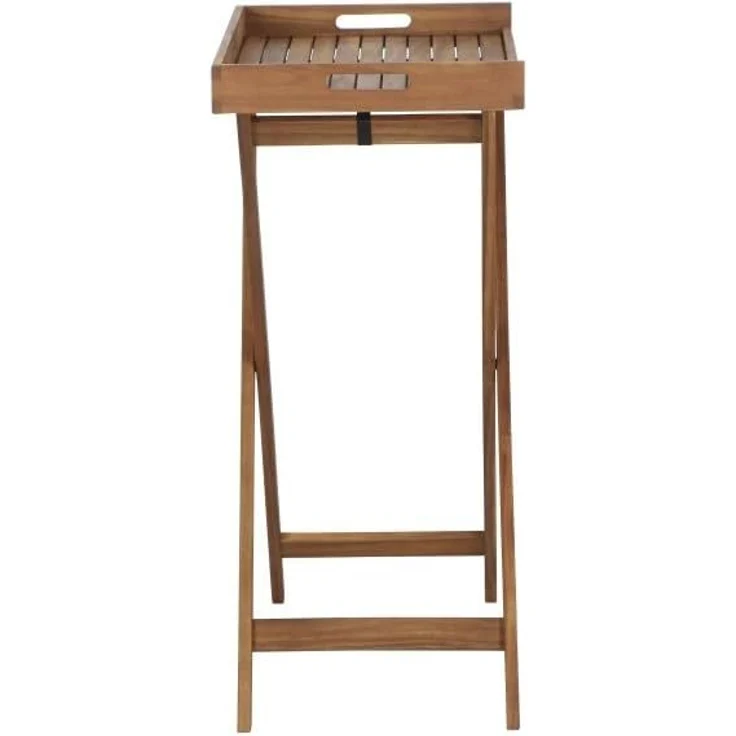 Minera Tablett, Gestell und Fläche Akazienholz FSC®-100% natur, – Bild 5