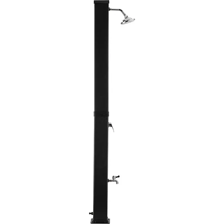 HOME DELUXE Solardusche OLYMP - Schwarz Matt – Bild 5