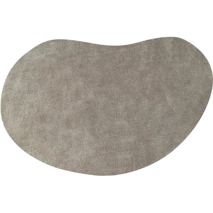 LeGer Home by Lena Gercke Hochflor-Teppich Halrum, einfarbig, besondere Form, modern, U-förmig, Höhe: 25 mm, organische Form, bean shape, kuschelig, Wohnzimmer, Schlafzimmer – Bild 4