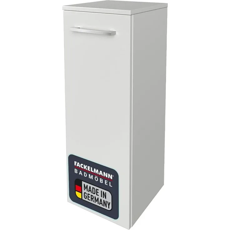 Fackelmann B.STYLE Midischrank rechts, 30 cm breit, Weiß