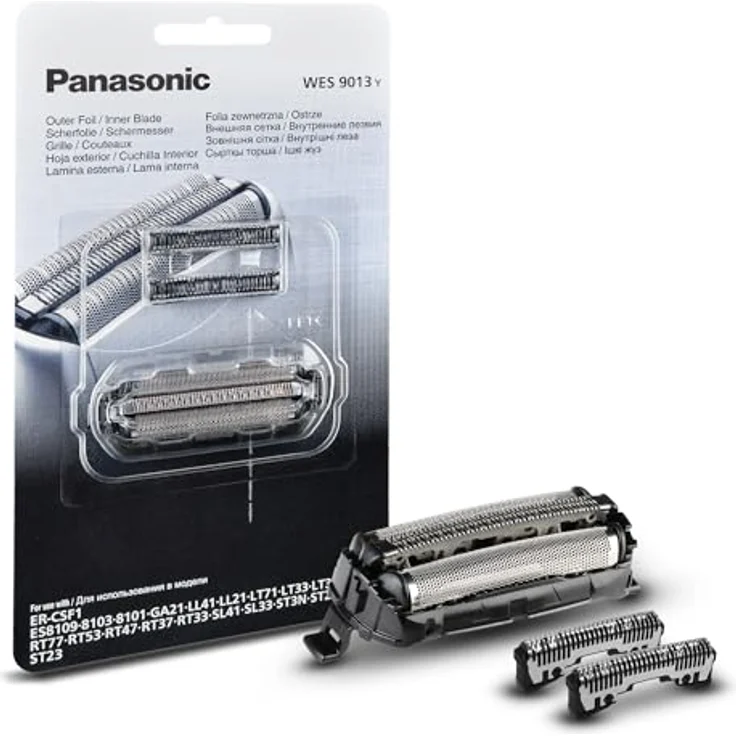 Panasonic WES9013 - Ersatzscherblatt und Schermesser - für Rasierapparat - für Panasonic ES 8103, ES8101, ES8103, ES8109, ES8109S503, ES-GA21; Pro-Curve ES8101 – Bild 2