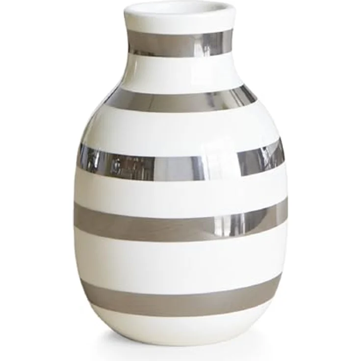Kähler Omaggio Vase 12,5 cm silver – Bild 2