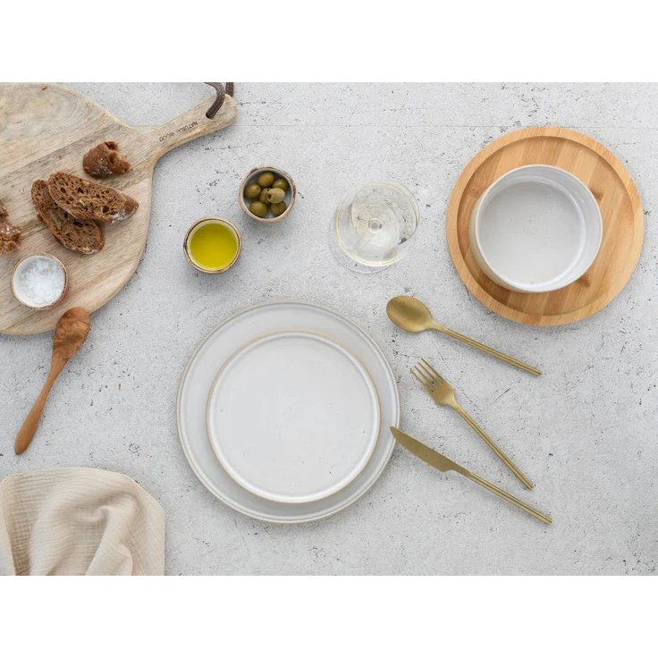 Futuro White sand, Speiseteller 4-tlg (mo) – Bild 5