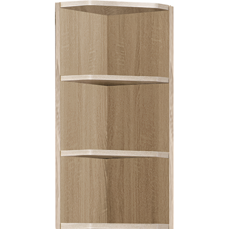 Favorit RIBBECK 46G – Offener Hängeschrank 20 cm mit 2 Ablagen, Sonoma-Eiche