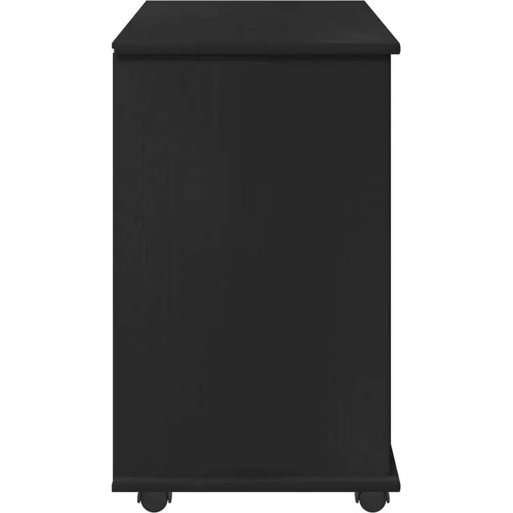 vidaXL Rollschrank MOSS 63,5 x 39 x 65,5 cm Massivholz Kiefer Schwarz 42028383 – Bild 6