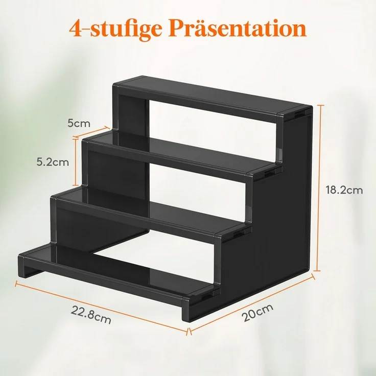 Lifewit Stufenregal Multifunktionales Regal für Kölnisch Wasser, Figuren, Sammlerstücke, 3-tlg. – Bild 1
