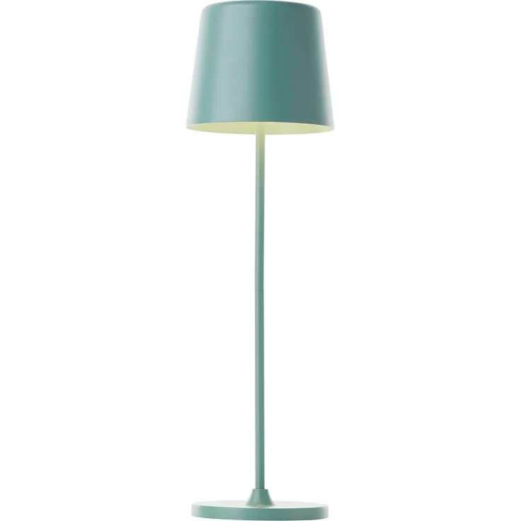 Brilliant LED Außen-Tischleuchte Kaami mobile LED Tischlampe, USB, 37 cm, 310 lm, 3000K, dimmbar, eisberggrün