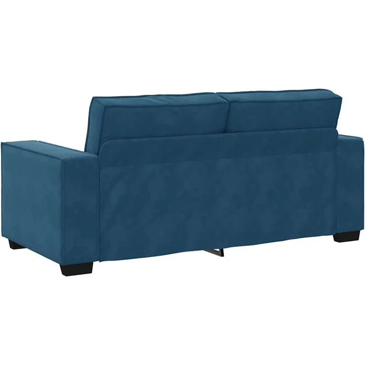 vidaXL 2-Sitzer-Sofa Blau 180x78x84 cm Samt 4105029 – Bild 5