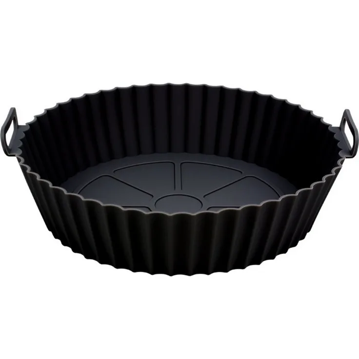 PRECORN Silikonform Air Fryer Zubehör Ø20cm Airfryer Einsatz BPA-frei hitzebeständig 230°C