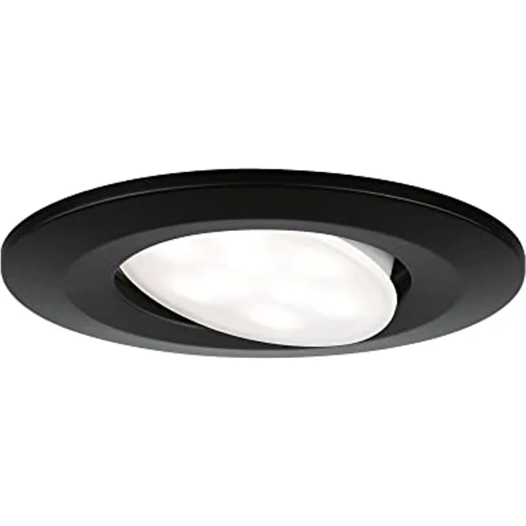 Paulmann 92461 LED Einbauleuchte Calla schwenkbar schwarz IP65