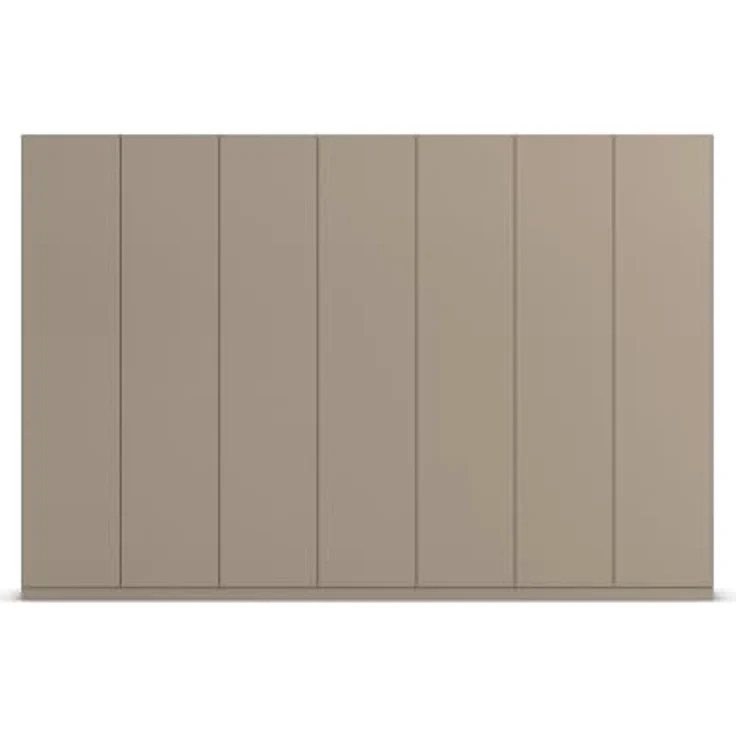 Rauch Möbel LUNIK, Kleiderschrank, Farbe Fango, Breite 315 cm | Schrank mit patentiertem Schnellmontagesystem, 7-türig, Push-to-open-Funktion, Zubehör Basic, für Schlafzimmer, Ankleide – Bild 10