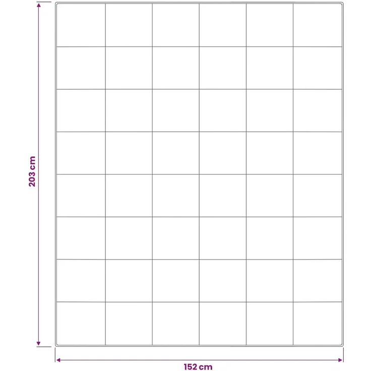 vidaXL Bettdecke und Kissen Set 2 Stk. 152x203 cm Sommer 140 GSM Wolle 3440863 – Bild 12