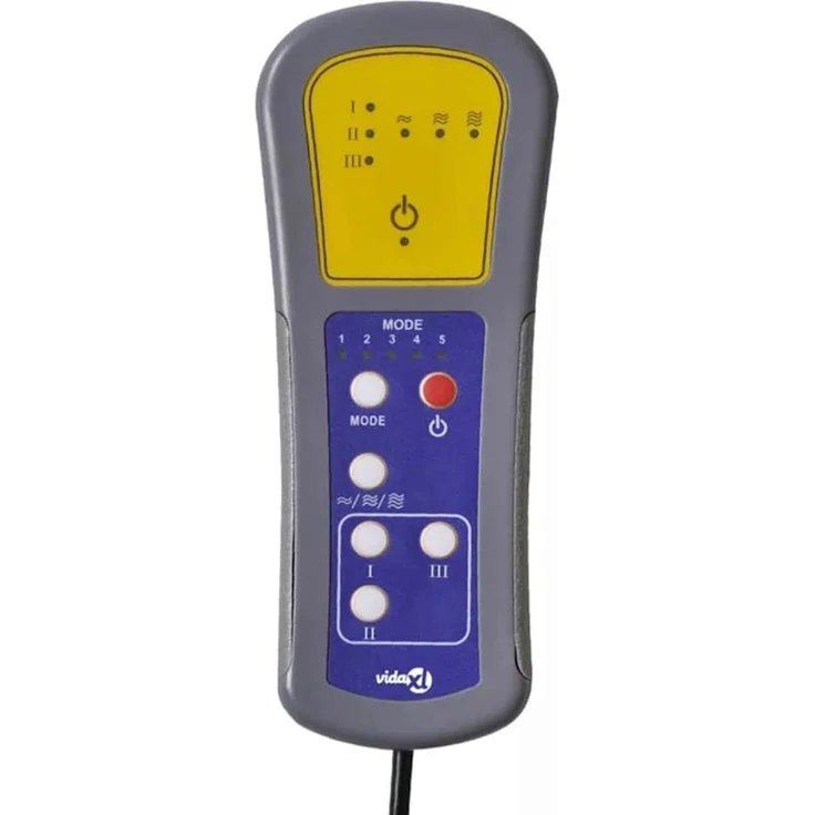vidaXL Elektrischer Massagesessel mit Aufstehhilfe Braun Stoff 3303348 – Bild 12