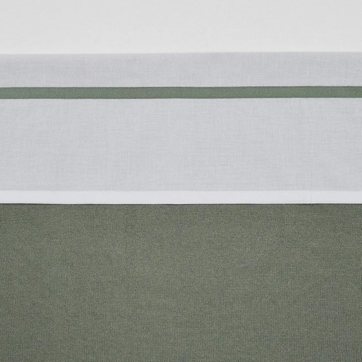 Meyco Bettlaken mit Biese Forest Green 75x100 cm