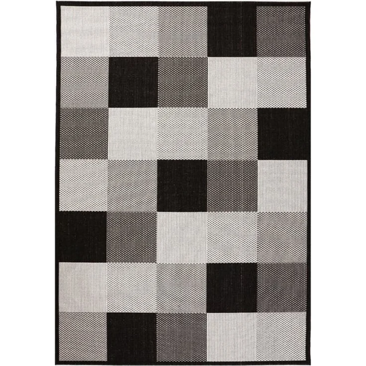 Vimoda Outdoorteppich Robuster In- und Outdoor Flachgewebe Balkon Terrasse Küchenteppich, Rechteckig, Höhe: 4 mm, In & Outdoor Läüfer – Bild 4