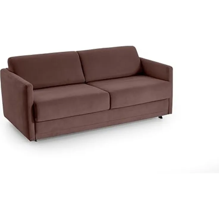 ATLANTIC home collection Schlafsofa Limone, für Dauerschläfer geeignet inklusive hochwertige Matratze