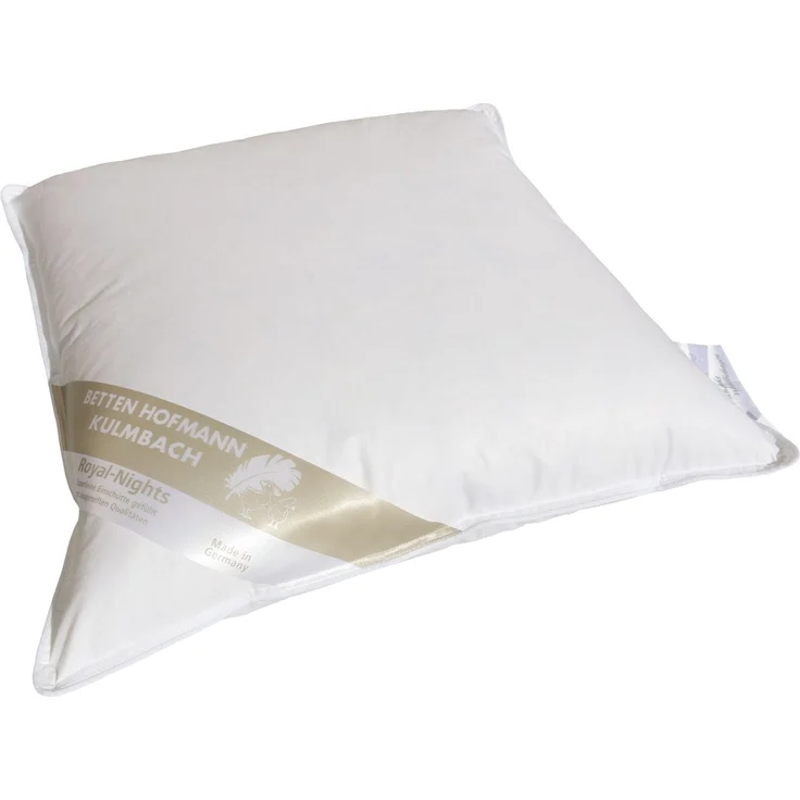 Betten Hofmann Kopfkissen 45x45 Kleinkissen Kissen Federkissen 450 g prall 30% Daunen – Bild 2