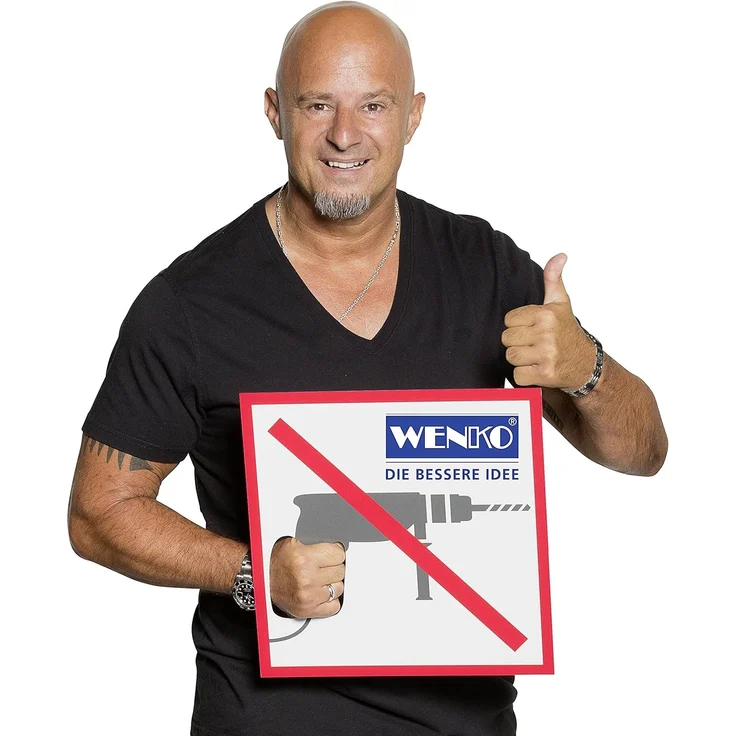 Wenko Duschkorb Turbo-Loc Stahl, chrom – Bild 4