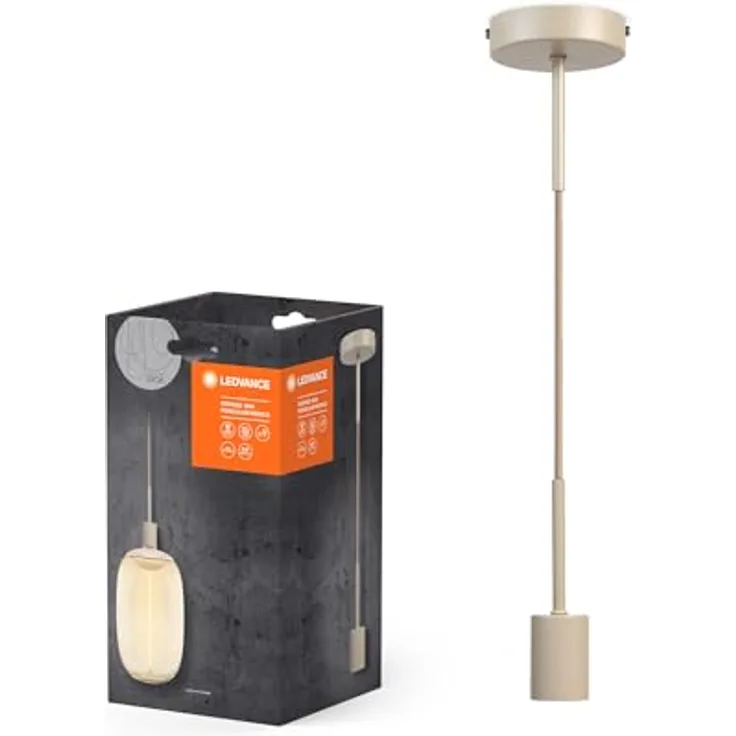 LEDVANCE LED Pendelleuchte "1906 NEEDLE PenduLum" E27 DG