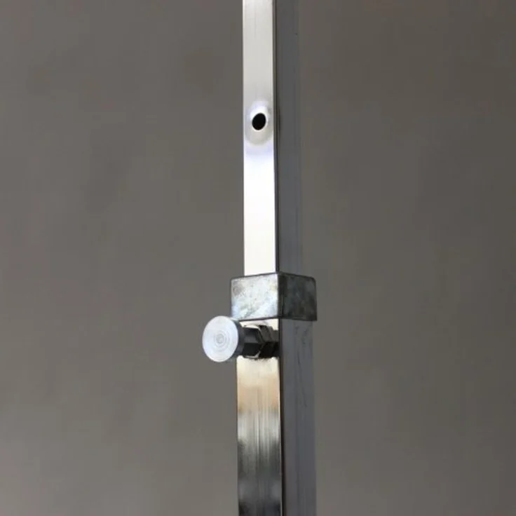 GERSO Kleiderständer Profi-Reiserollständer, B = 150 cm, verchromt – Bild 4