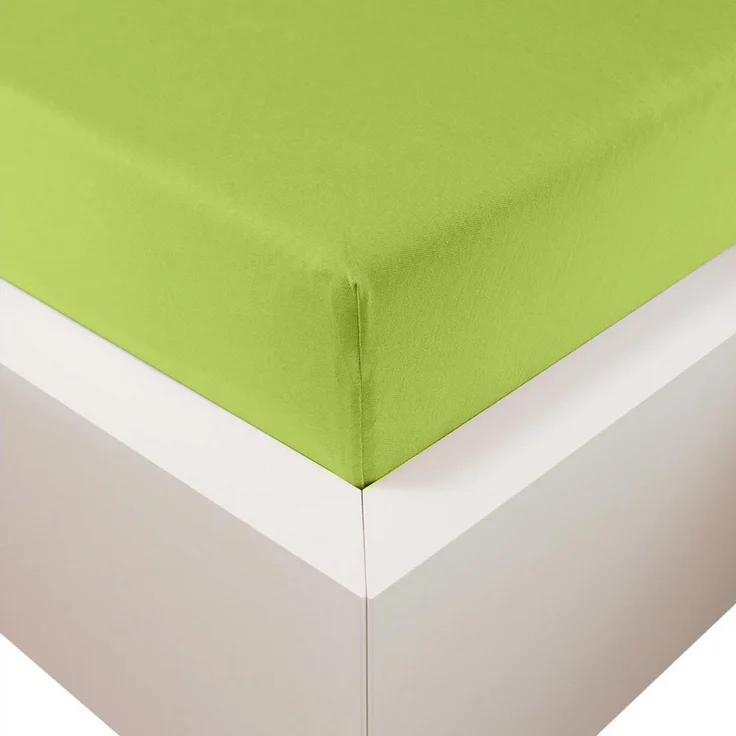 Traumschloss Spannbettlaken Premium Plus, Jersey, Gummizug: rundum, (1 Stück), 260g/m², 47,5% Mako Baumwolle, 47,5% Lyocell, 5% Elasthan – Bild 5