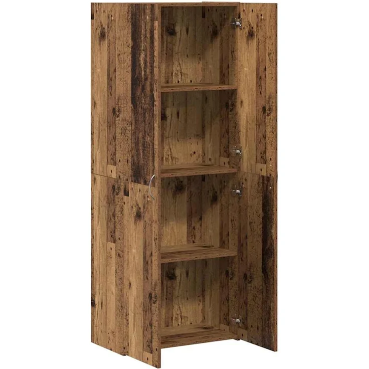 vidaXL Büroschrank Altholz 60 x 32 x 152,5 cm Holzwerkstoff 3365558 – Bild 5